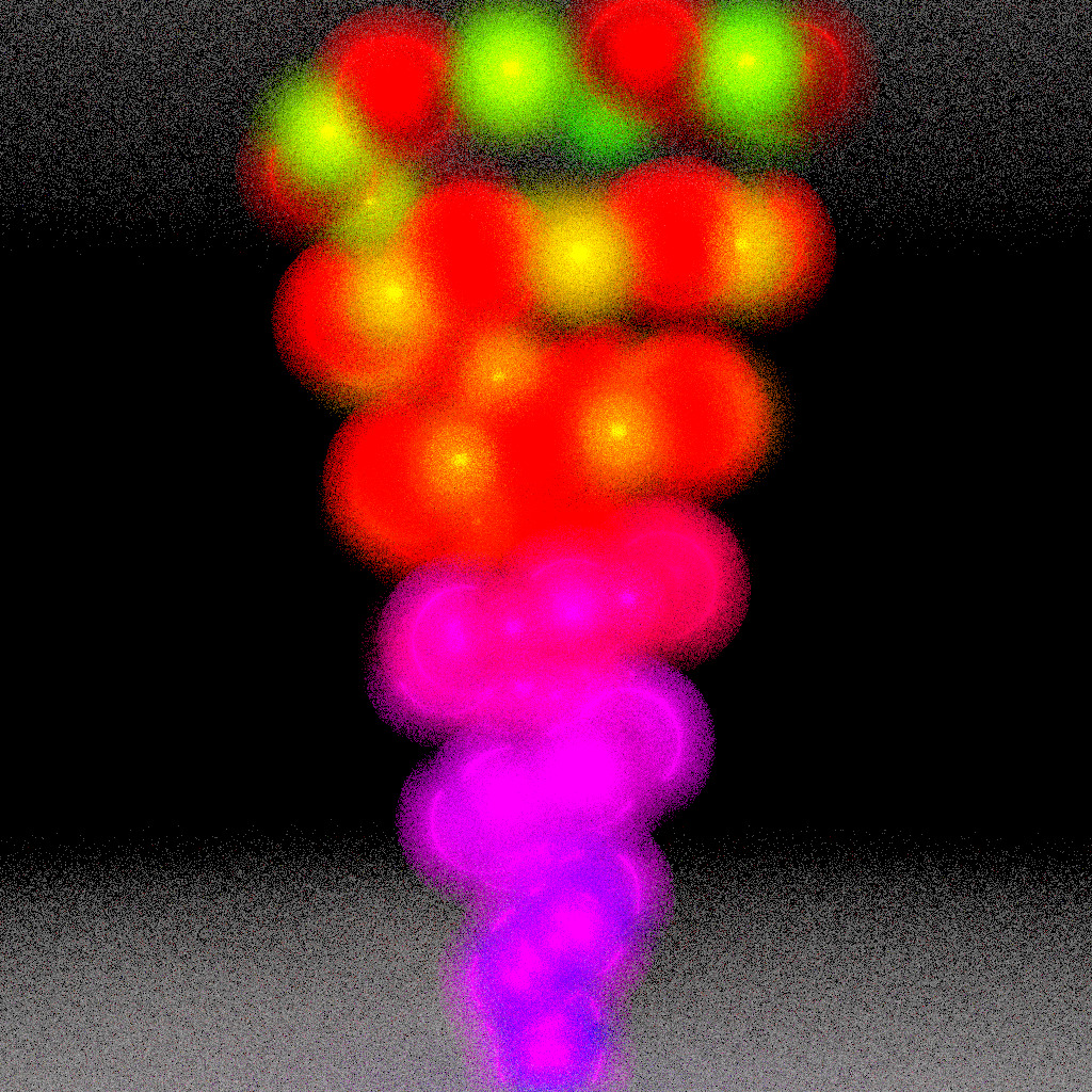 Photo-realistic ray tracer depth-of-field renderx