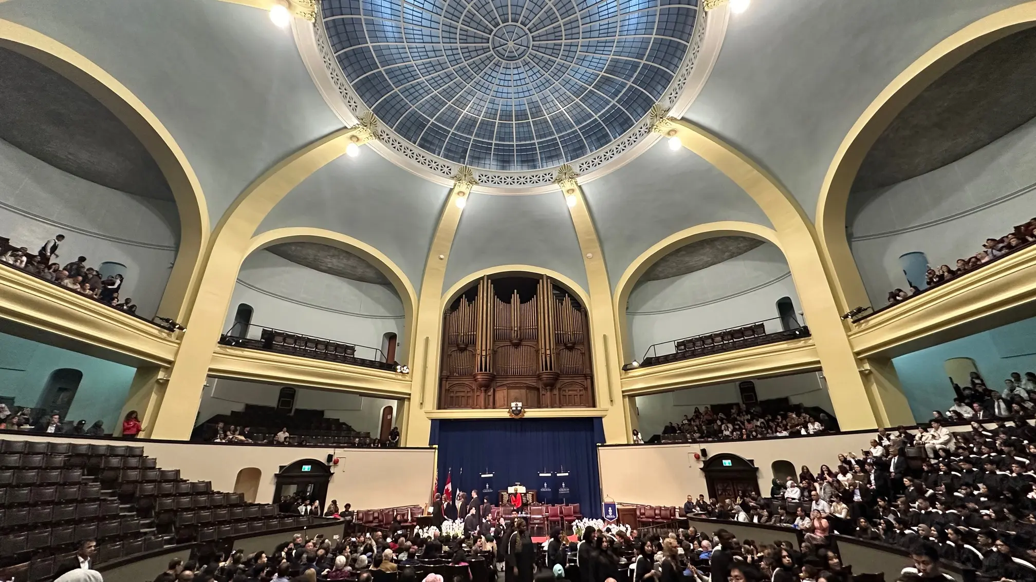 Convocation Hall as I graduated